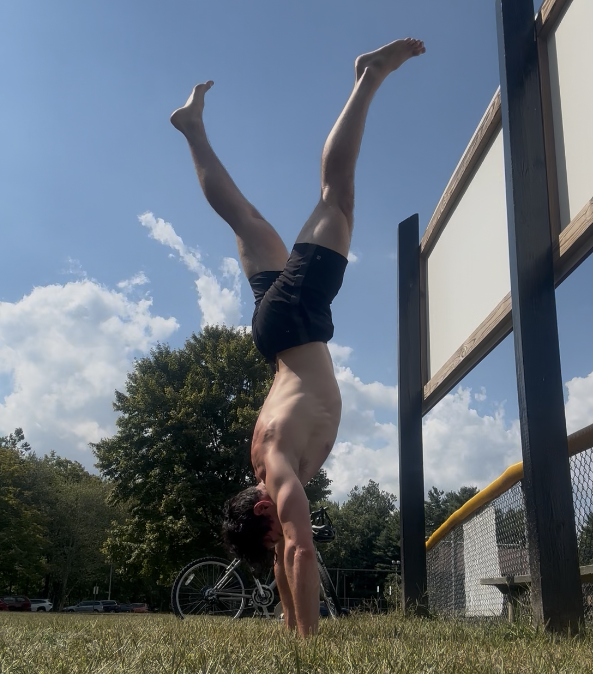 Handstands and sun!